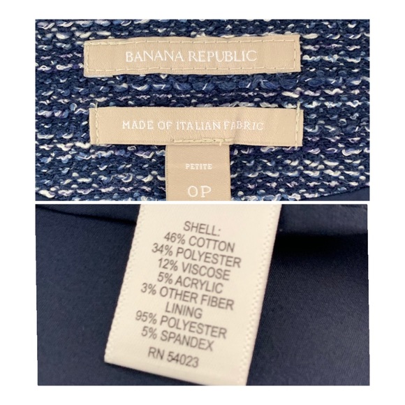 Banana Republic 4 Pckt Tweed Jacket - Picture 5 of 7